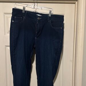 Lee Women's Dark Blue Flare Jeans